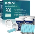 Metene TD-4116 Glucose Test Strips 300 Ct, Monitor Not Included, Only New. Price: $72.89.