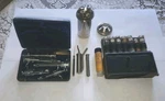 Antique Medical Dr's. Instrument Set With Original Box Cases / Apothecary Etc.. Price: $200.00.