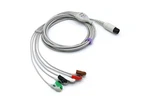 Welch Allyn Ecg Ekg Cable 6 5 Leads Grabber Compatible - Same Day Shipping New. Price: $26.51.