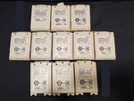 Lot 11 Physio Control Lifepak Fastpak Nicd Batteries 3009376 3009375 9-10424-18 For. Price: $380.00.