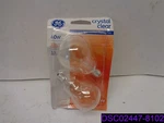 Qty = 12 (6 Packs Of 2): Ge Crystal Clear Ceiling Fan Bulb 40W, 305 Lumens Open. Price: $38.16.
