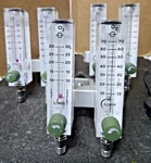 Pc Maxtec R220P89-001 Dual O2 Flowmeter W/ Iv-pole Manifold 0-30 & 0-70 Lpm Used. Price: $90.00.
